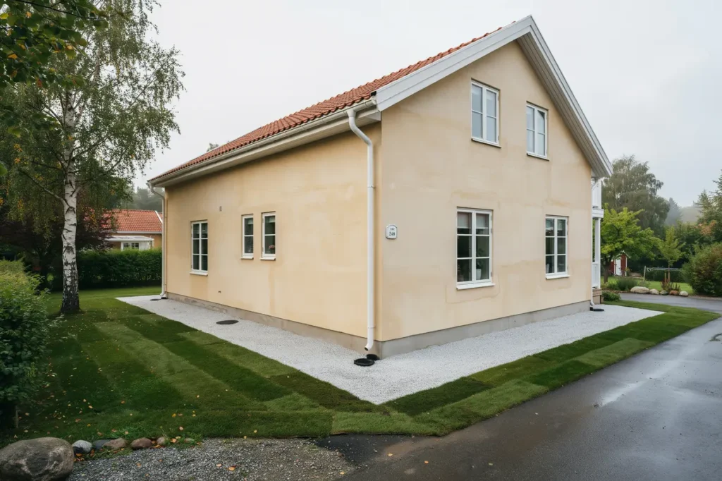 dr nering av husgrund och ny dagvattenledning i sk lderviken ngelholm